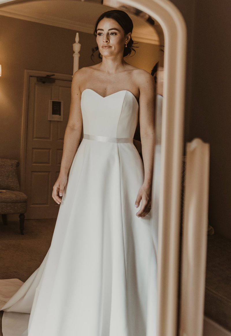 Second Hand Caroline Castigliano 'Bespoke' Wedding Dress For Sale UK